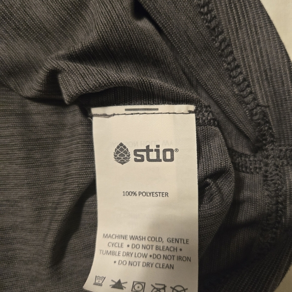 Stio IceFloe Tech Polo Shirt Gray S - Picture 4 of 6